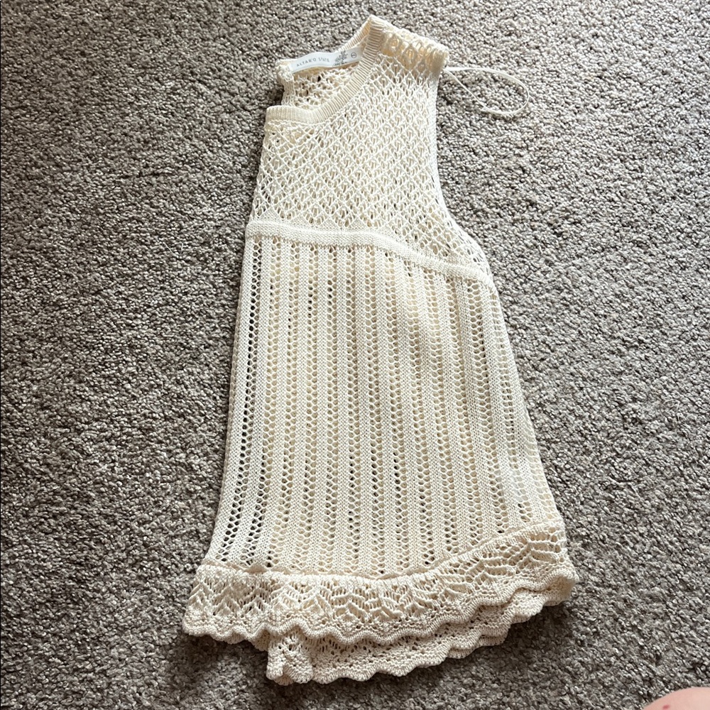 Altar’d State Off- White Lace Tank